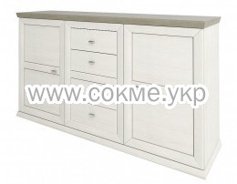 Комод 1800/2Д/4Ш  Спальня Орегон Вес: 70 кг.